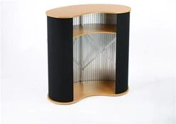 39" Portable Counter With Inner Shelf - Black 10 39" Portable Counter With Inner Shelf - Black -LuxeDisplay Shop procntvlcr.ra3 preview