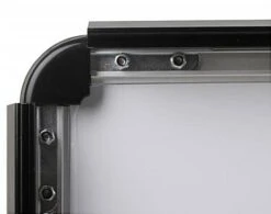 24 X 36 Sidewalk Sign For Posters, Double Sided, Water-fill Base With Springs - Black -LuxeDisplay Shop ps1536blk.ra1final preview