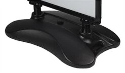 30 X 40 Sidewalk Sign For Posters, Double Sided, Water-fill Base With Springs - Black -LuxeDisplay Shop ps1536blk handle preview