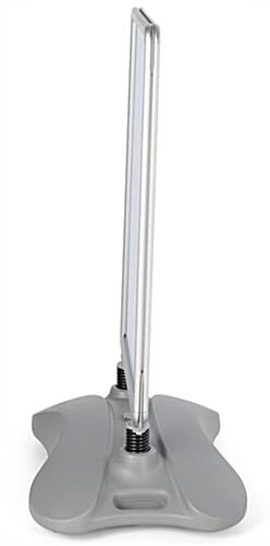 23 X 33 Sidewalk Sign For Posters, 2 Sided, Water-fill Base With Springs - Silver 6 23 X 33 Sidewalk Sign For Posters, 2 Sided, Water-fill Base With Springs - Silver - Image 4