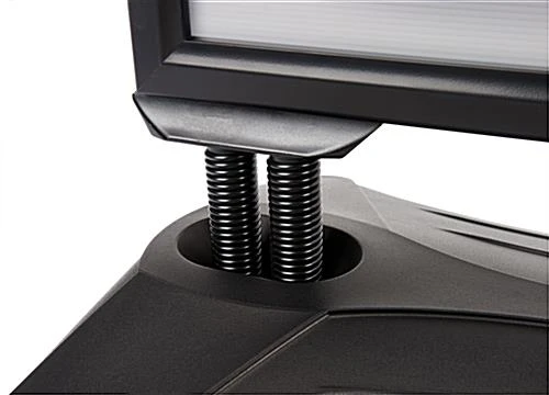 22 X 28 Sidewalk Sign For Posters, Double Sided, Fillable Base With Springs - Black 5 22 X 28 Sidewalk Sign For Posters, Double Sided, Fillable Base With Springs - Black - Image 3