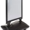 22 X 28 Sidewalk Sign For Posters, Double Sided, Fillable Base With Springs - Black