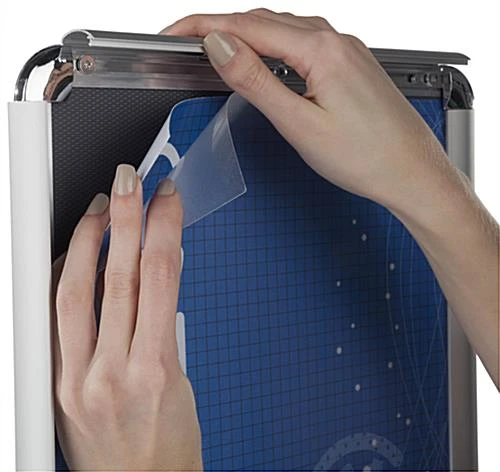 Hand Sanitizer Holder With 11” X 17” Sign Frame, Floor Standing - Silver 6 Hand Sanitizer Holder With 11” X 17” Sign Frame, Floor Standing - Silver - Image 4