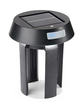 Stanchion Mount LED Light Topper, Solar Or USB Charging, Low-Light Sensor, Set Of 4 -LuxeDisplay Shop qpsolt4.ra3 preview