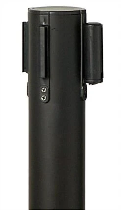 QueuePole.Economy 41.5" Black Stanchion Post W/ Retractable Belt - 1 Color Printing 17 QueuePole.Economy 41.5" Black Stanchion Post W/ Retractable Belt - 1 Color Printing -LuxeDisplay Shop rccblt1cbk.ra5 preview