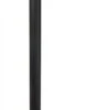 QueuePole.Economy 41.5" Black Stanchion Post W/ Retractable Belt - 1 Color Printing -LuxeDisplay Shop rccblt1cbk.rw preview