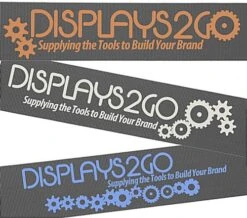 QueuePole.Economy 41.5" Black Stanchion Post, Gray Belt - 1 Color Printing 18 QueuePole.Economy 41.5" Black Stanchion Post, Gray Belt - 1 Color Printing -LuxeDisplay Shop rccblt1cgy.ra6 preview