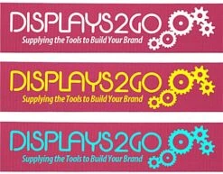 QueuePole.Economy 41.5" Black Stanchion Post W/ 6.5' Pink Belt - 1 Color Printing -LuxeDisplay Shop rccblt1pnk.ra5 preview