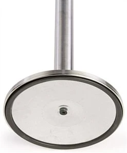 QueuePole 40" Stanchion Post With 9.5' Black Retractable Belt - Silver 9 QueuePole 40" Stanchion Post With 9.5' Black Retractable Belt - Silver -LuxeDisplay Shop rccdssbrbk.ra3 preview