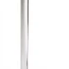 QueuePole 40" Stanchion Post With 9.5' Blue Retractable Belt - Chrome