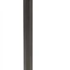 QueuePole Octagonal 40.25" Black Stanchion Post W/ 9.5' Gray Retractable Belt -LuxeDisplay Shop rccoctbkgr.rw preview