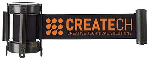 QueuePole.Economy 6.5' Custom Stanchion Belt W/ 1 Color Silkscreen Printing - Black 3 QueuePole.Economy 6.5' Custom Stanchion Belt W/ 1 Color Silkscreen Printing - Black