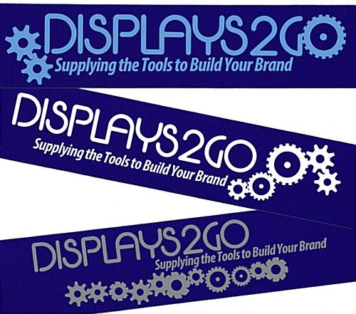 QueuePole.Economy 6.5' Stanchion Belt W/ 1 Color Custom Silkscreen Printing - Blue 7 QueuePole.Economy 6.5' Stanchion Belt W/ 1 Color Custom Silkscreen Printing - Blue - Image 5