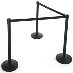 QueuePole.Economy Replacement 6.5' Stanchion Belt - Black 9 QueuePole.Economy Replacement 6.5' Stanchion Belt - Black -LuxeDisplay Shop rccrbbkf.ra3 preview