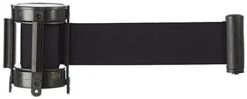 QueuePole.Economy Replacement 6.5' Stanchion Belt - Black