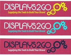 QueuePole.Economy 6.5' Stanchion Belt W/ 2 Color Custom Silkscreen Printing - Pink -LuxeDisplay Shop rccrbpink2.ra3 preview