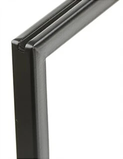 11 X 17 Sign Holder For Counter, Double Sided, Weighted Base - Black -LuxeDisplay Shop rd1117bkms.ra2 preview