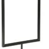 8.5 X 11 Sign Holder For Counter, Double Sided, Round Weighted Base - Black -LuxeDisplay Shop rd8511bkms.rw preview