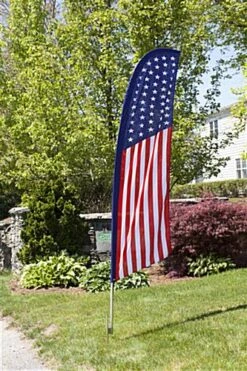 Patriotic Feather Flags -