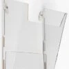 Acrylic Magazine Wall Rack, 8.5"w, Single Pocket - Clear -LuxeDisplay Shop rm9wm.rw preview