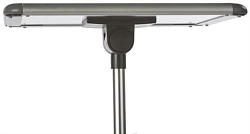 11 X 8.5 Sign Stand For Floor, Snap Open - Silver 6 11 X 8.5 Sign Stand For Floor, Snap Open - Silver - Image 4