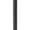 QueuePole 39" Black Stanchion Post W/ Chrome Top, Rope Not Included -LuxeDisplay Shop rpstpbkch4.rw preview