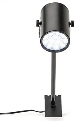 12 Watt LED Display Gridwall Spotlight With Clip On Mounting- Black -LuxeDisplay Shop smgrdslbk.ra1 preview