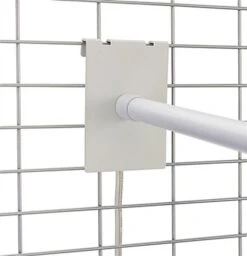 12 Watt LED Display Gridwall Spotlight With Clip On Mounting- White -LuxeDisplay Shop smgrdslwt.ra3 preview