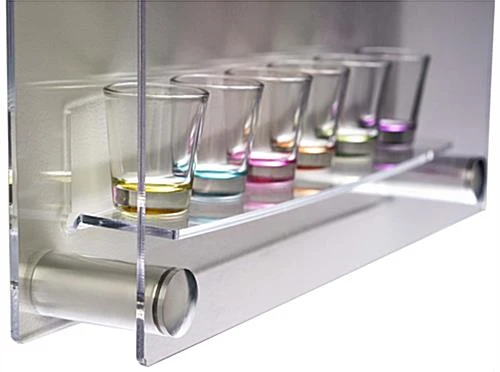 Workshop Series, 24 Shot Glass Display Case For Wall Mount, Side Loading 5 Workshop Series, 24 Shot Glass Display Case For Wall Mount, Side Loading - Image 3