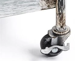 30.9 W X 32.1 H Rustic Raised Garden W/ Handles, Deep Top Tray, Wheels - Whitewashed -LuxeDisplay Shop smrggmdc.ra3 preview