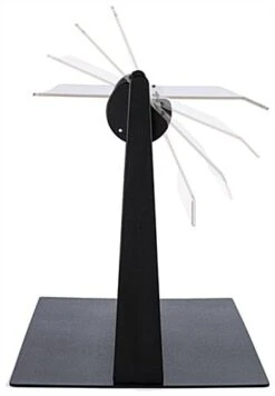 Countertop Sneeze Shield, Adjustable Barrier, 90º Tilting Range, Acrylic - Black -LuxeDisplay Shop smsdapsga.ra3 preview