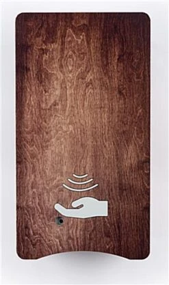 Touchless Hand Sanitizer Dispenser, Wall Mount, Decorative Cover - Dark Wood -LuxeDisplay Shop smsdwgcsdk.ra1 preview