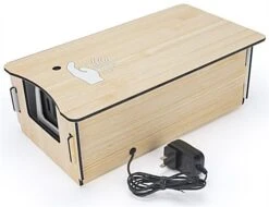 Touchless Hand Sanitizer Dispenser, Wall Mount, Decorative Cover - Light Wood -LuxeDisplay Shop smsdwgcslt.ra5 preview