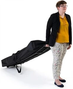 Soft Carry Bag For Rollable Carpet & Accessories, Retractable Handle & Wheels - Black -LuxeDisplay Shop socase01.ra4 preview