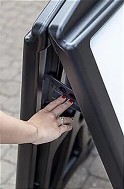 24 X 36 Collapsible A-Frame Letter Board, 2-Sided W/ Wheels, Includes Letter Set -LuxeDisplay Shop sswap36hin.ra3 preview