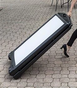 24 X 36 Collapsible A-Frame Letter Board, 2-Sided W/ Wheels, Includes Letter Set -LuxeDisplay Shop sswap36hin.ra4 preview