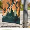 Economy Street Pole Brackets, Hold (1) 18"w Banner - Silver -LuxeDisplay Shop stbnrkit18.rw preview