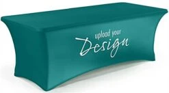 8’ Stretch Table Cover, Fitted Design – Custom Graphics -LuxeDisplay Shop stcfbcfp8.ra2 preview