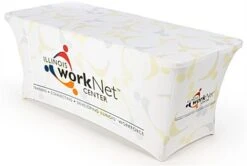 6' Stretch Table Cover With Custom Full Printing - White -LuxeDisplay Shop stp6ufull.ra2 preview