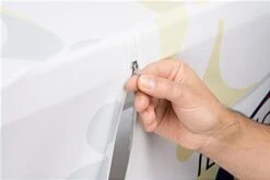 6' Stretch Table Cover With Custom Full Printing - White -LuxeDisplay Shop stp6ufull.ra3 preview