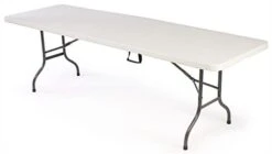 8' Folding Table W/ Custom Header & Fitted Stretch Tablecloth - Full Bleed Printing -LuxeDisplay Shop stp8hdr.ra2 preview 1