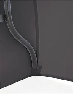 6' Stretch Table Cover, Open Back - Black -LuxeDisplay Shop str6blk.ra2 preview