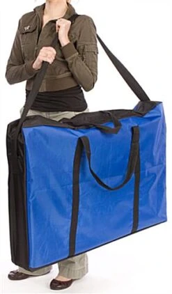 67"w Floor Standing Hook & Loop Display Board, 6 Panels - Gray -LuxeDisplay Shop t6pnlgy.ra2 preview