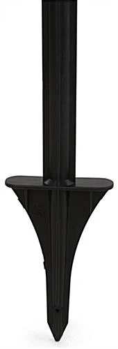 18 X 18 Real Estate Sign Ground Stake For Poster Boards, T-Bar, Weatherproof - Black 5 18 X 18 Real Estate Sign Ground Stake For Poster Boards, T-Bar, Weatherproof - Black - Image 3