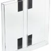 8.5 X 11 Magazine Holder With Hook And Loop Fasteners For Display Boards - Clear -LuxeDisplay Shop tebr85.rw preview