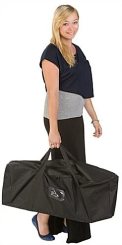 10-Tiered Metal Magazine Floor Stand, 8.5"w, 10 Pockets, Portable - Black -LuxeDisplay Shop tennvtblk.ra8 preview