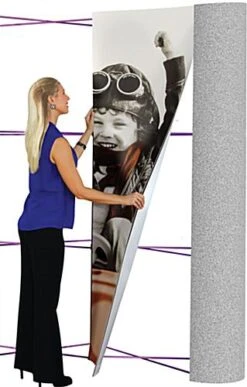 10’ Coyote Popup Trade Show Backdrop W/ Custom Graphics & End Caps – Light Gray -LuxeDisplay Shop tepugm10ch.ra4 preview