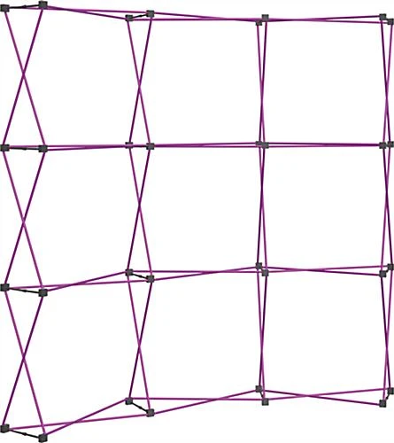 8’ Coyote Popup Trade Show Banner Backdrop W/ Custom Graphics & End Caps – Light Gray 4 8’ Coyote Popup Trade Show Banner Backdrop W/ Custom Graphics & End Caps – Light Gray - Image 2