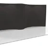 20' Coyote Popup Trade Show Display W/ Hook-and-Loop Fabric & End Caps - Black -LuxeDisplay Shop tepuv20bk.rw preview