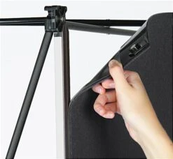 8' Pop Up Display W/ Hook-and-Loop Fabric, Halogen Lights & Counter - Black 12 8' Pop Up Display W/ Hook-and-Loop Fabric, Halogen Lights & Counter - Black -LuxeDisplay Shop tepuv8kse.ra4 preview